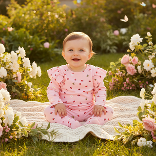 Mud Pie Pink Ladybug Pant Set-Infants-Simply Blessed Children's Boutique