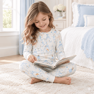 Magnetic Me Girls It Takes Tutu Modal Ruffle Long Sleeve Pajama Set-Infants-Simply Blessed Children's Boutique