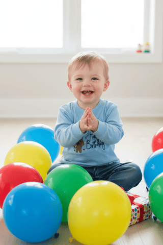 Boys Happy Birthday Long Sleeve Shirt - Bailey Boys - Simply Blessed Children's Boutique