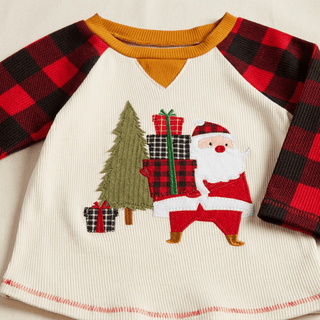 Mud Pie Santa Alpine Tee-Misc.-Simply Blessed Children's Boutique