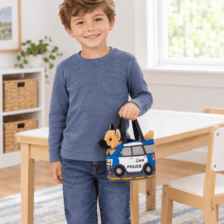 Douglas Police Car Pet Sak with German Shepherd - Simply Blessed Children's Boutique