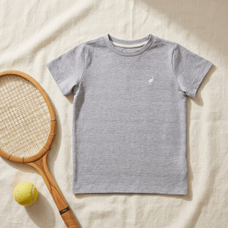 Prepletic Carter Crewneck - Grantley Gray Heathered/Worth Avenue White by The Beaufort Bonnet Company-Misc.-Simply Blessed Children's Boutique