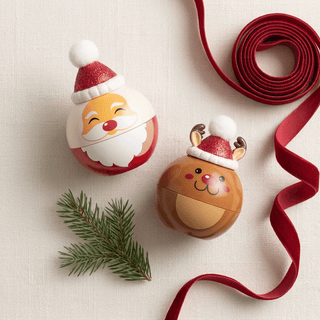 Mud Pie Christmas Lip Gloss – Santa or Reindeer-Home/GIft-Simply Blessed Children's Boutique