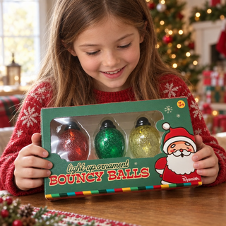 Light Up Ornament Bouncy Balls-Toys-Simply Blessed Children's Boutique