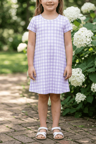 Polly Play Dress - Lauderdale Lavender Gingham by The Beaufort Bonnet Company-Misc.-Simply Blessed Children's Boutique