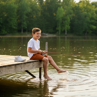Properly Tied Boys Performance Pintail Short in Sandstone-Boys Shorts-Simply Blessed Children's Boutique
