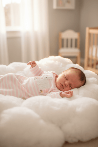 Mud Pie Baby Girl Pink Crochet Bunny Gown - Simply Blessed Children's Boutique