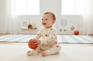 Magnetic Me Little Baller Modal Convertible Coverall - Simply Blessed Children's Boutique