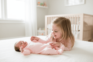 Mud Pie Pink Little Sister Sleeper-Infants-Simply Blessed Children's Boutique