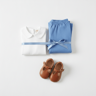 Mitzy Sue Slacks Barbados Blue-Misc.-Simply Blessed Children's Boutique