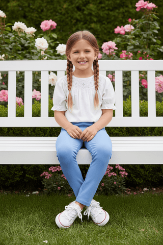 Mitzy Sue Slacks Barbados Blue-Misc.-Simply Blessed Children's Boutique