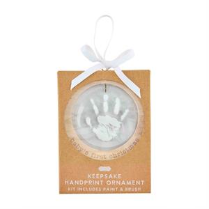 Mud Pie Baby'S First Handprint Ornament Kit