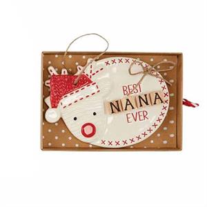 Mud Pie Nana Letter Tile Ornament