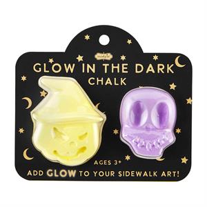 Mud Pie Halloween Skeleton Glow In The Dark Chalk Set