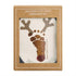 Mud Pie Reindeer Footprint  Christmas Ornament