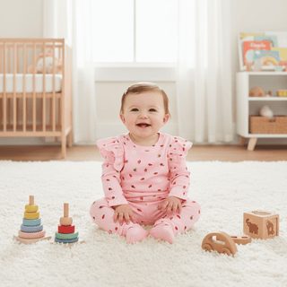 Mud Pie Pink Ladybug Pant Set-Infants-Simply Blessed Children's Boutique