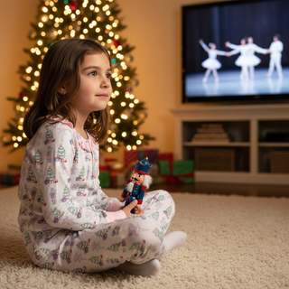 Ishtex Girls Christmas Nutcracker Pajama Set-Girls Sleepwear-Simply Blessed Children's Boutique