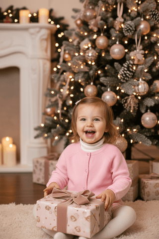 Pink Purl Knit Cardigan Sweater-Girls Sweater-Simply Blessed Children's Boutique