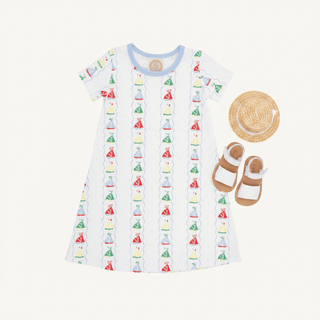 Polly Play Dress - Set Sail/Beale Street Blue by The Beaufort Bonnet Company-Girls Dresses-Simply Blessed Children's Boutique