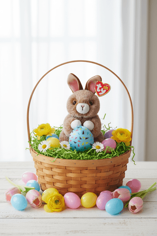 Praline the Rabbit Beanie Belly – Ty Beanies Plush Bunny-Toys-Simply Blessed Children's Boutique