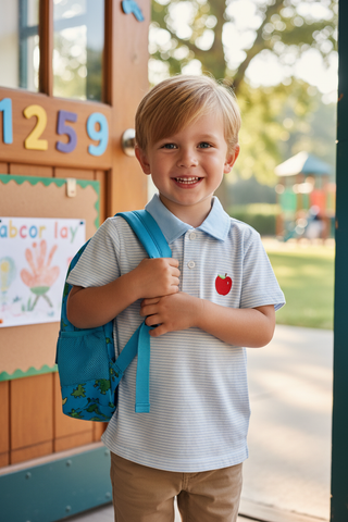 Cypress Row Teachers Pet Porter Polo - Simply Blessed Children's Boutique
