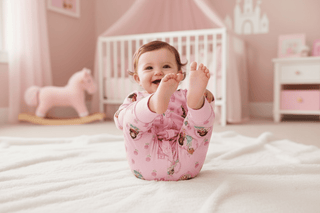 Magnetic Me Princess Royal Radiance Right Fit Ruffle Convertible Coverall - Simply Blessed Children's Boutique