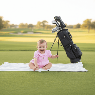 Mud Pie Pink Gingham Check Golf Bubble-Infants-Simply Blessed Children's Boutique