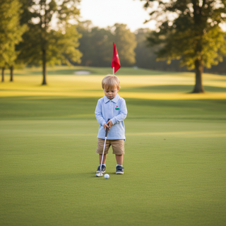 Itsy Bitsy Toddler Boys Blue Long Sleeve Golf Polo-Boys Long Sleeve Shirts-Simply Blessed Children's Boutique