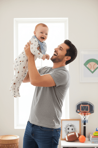 Rookie Sports Sleeper and Bib Set - Mud Pie-Infants-Simply Blessed Children's Boutique