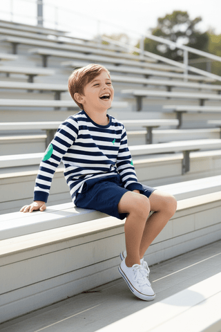 Scott Stadium Shirt - TBBC-Boys Long Sleeve Shirts-Simply Blessed Children's Boutique