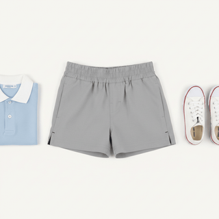 Prepletic Sheffield Shorts - Grantley Gray by The Beaufort Bonnet Company-Boys Shorts-Simply Blessed Children's Boutique