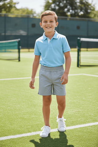 Prepletic Sheffield Shorts - Grantley Gray by The Beaufort Bonnet Company-Boys Shorts-Simply Blessed Children's Boutique