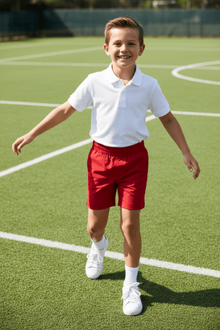 Prepletic Sheffield Shorts - Richmond Red by The Beaufort Bonnet Company-Boys Shorts-Simply Blessed Children's Boutique