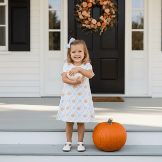 Cypress Row Pumpkin Row Susie Swing Dress - Simply Blessed Children's Boutique