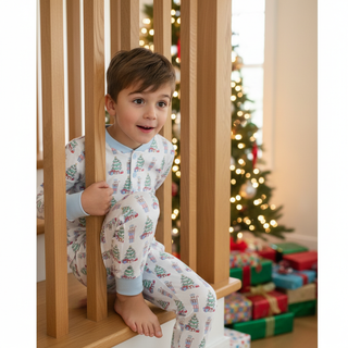 Ishtex Boys Christmas Nutcracker Pajama Set-Boys Sleepwear-Simply Blessed Children's Boutique