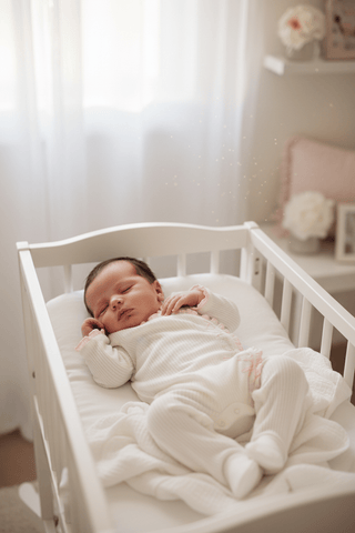 Sweet Dreams Sleeper with Pink Trim-Infants-Simply Blessed Children's Boutique