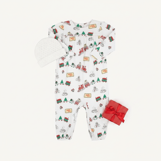 Long Sleeve Penny's Playsuit – TBBC Express / Palm Beach Pink-Infants-Simply Blessed Children's Boutique