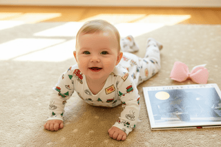 Long Sleeve Penny's Playsuit – TBBC Express / Palm Beach Pink-Infants-Simply Blessed Children's Boutique