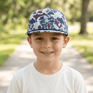 Properly Tied Boys Sportsman Rope Hat in Terra Camo-Hats-Simply Blessed Children's Boutique