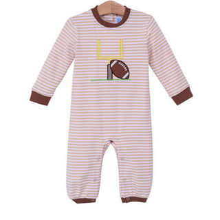 Trotter Street Kids Boys Football Applique One-Piece