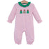 Trotter Street Kids Christmas Tree Applique Ruffle Romper