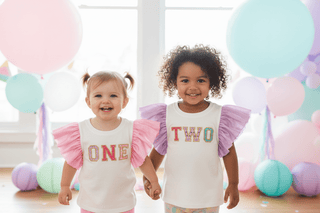 Mud Pie Bejeweled Birthday Tees-Girls Short Sleeve Shirts-Simply Blessed Children's Boutique