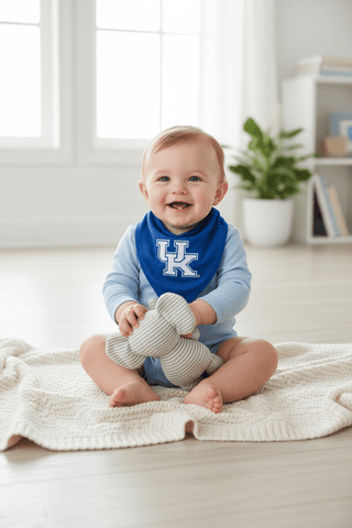 University of Kentucky Baby Bandana Bib-Baby Accessories-Simply Blessed Children's Boutique