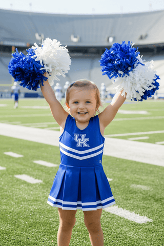 University of Kentucky Wildcats Cheer Bodysuit Dress - Officially Licensed - Simply Blessed Children's Boutique