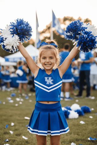 UK Wildcats Officially Licensed 3-Piece Cheer Uniform - Simply Blessed Children's Boutique