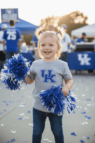 University of Kentucky Wildcats Gray TShirt - Screenprint - Simply Blessed Children's Boutique