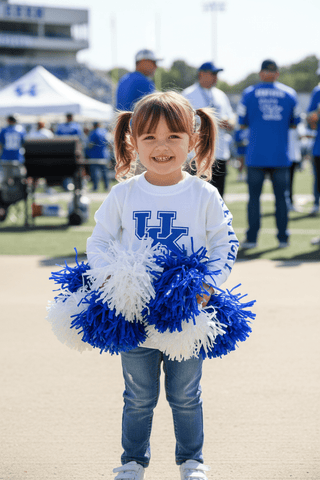 University of Kentucky Wildcats White Long Sleeve Shirt - Simply Blessed Children's Boutique