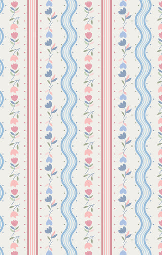 Angel Dear Tulip Stripe Smocked Dress Set