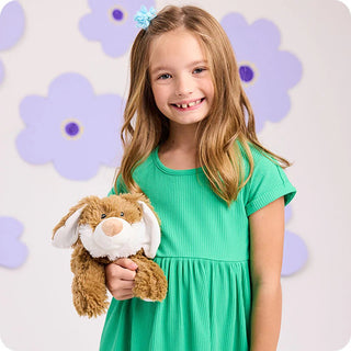 Brown Bunny Warmie (13") Stuffed Animal-Toys-Simply Blessed Children's Boutique