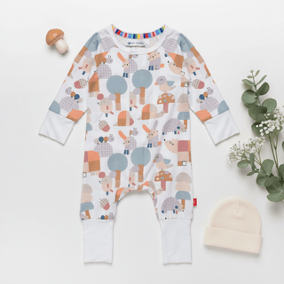 Willow Grove Modal Magnetic Grow With Me Convertible Coverall-Infants-Simply Blessed Children's Boutique